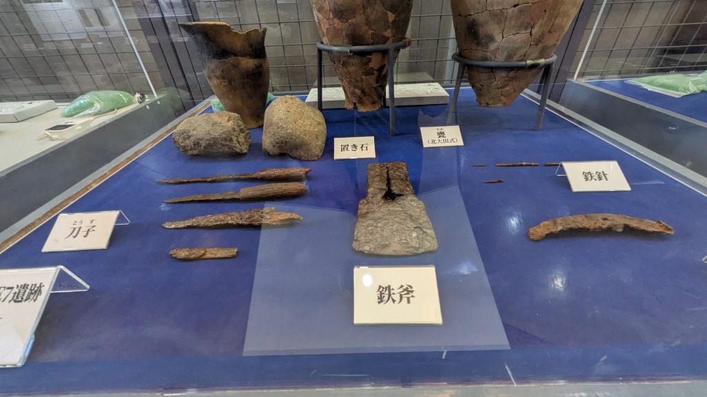 恵庭市郷土資料館・企画展「副葬された金属製品」