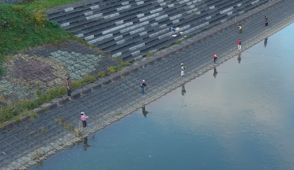 放課後の魚釣り