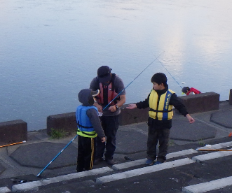 放課後の魚釣り