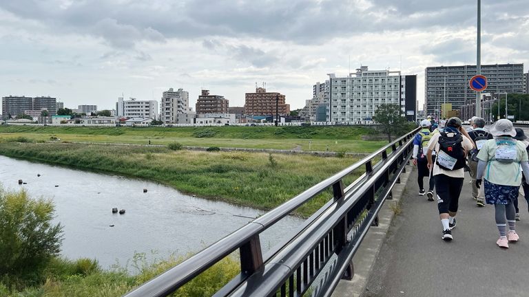 ツーデーウォーク札幌2025の様子